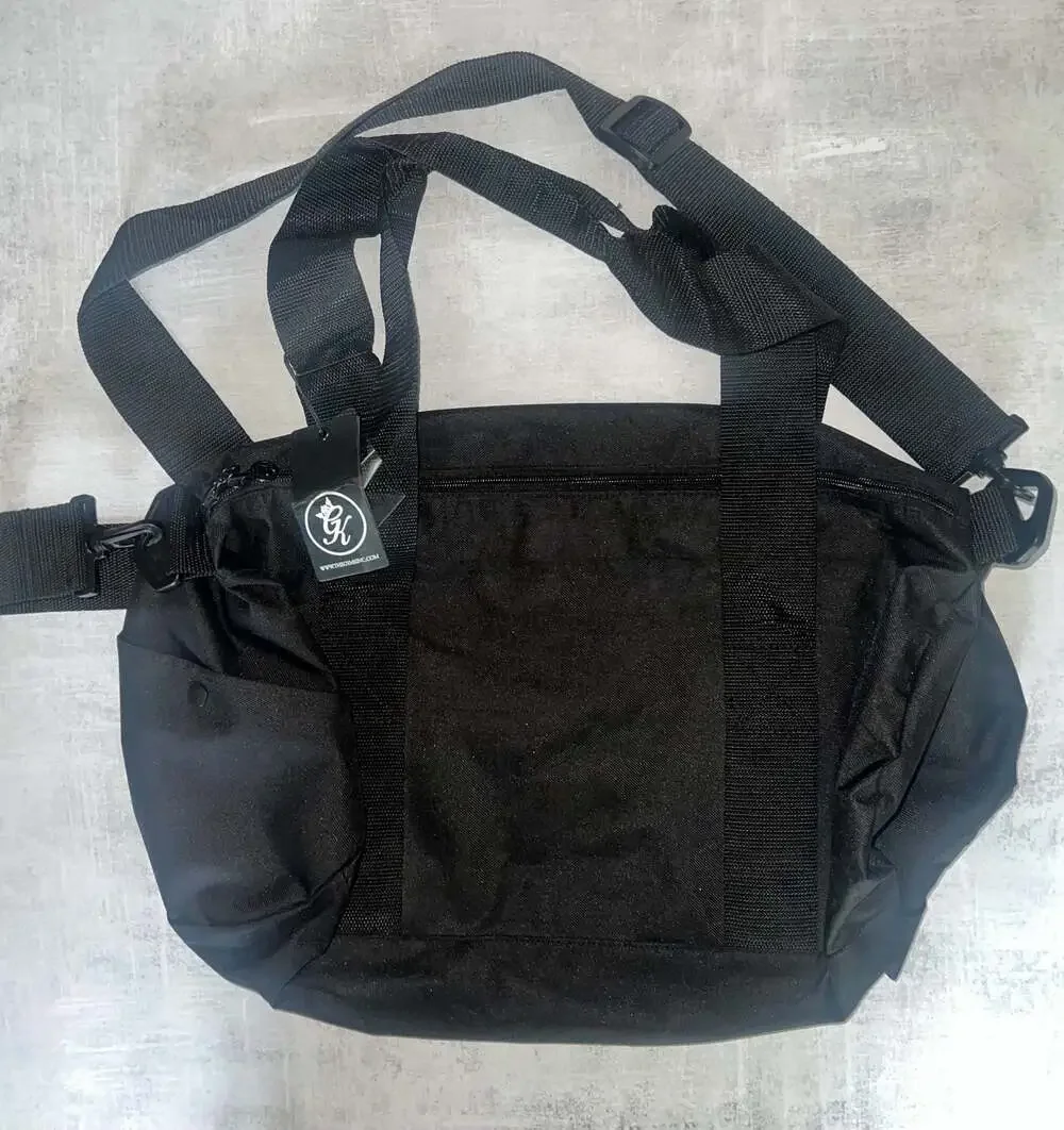 Gym King Core Barrel Gym Bag in Black
